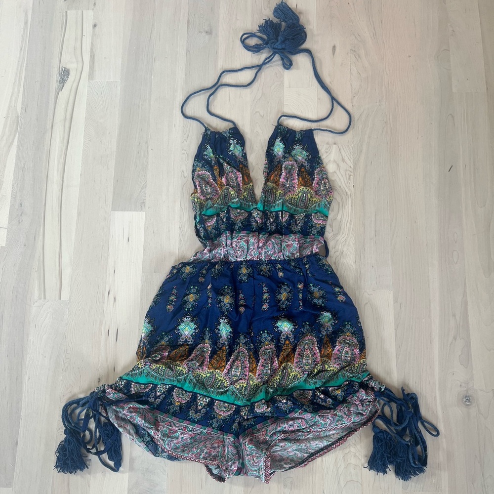 Backless Beach Romper - image 3